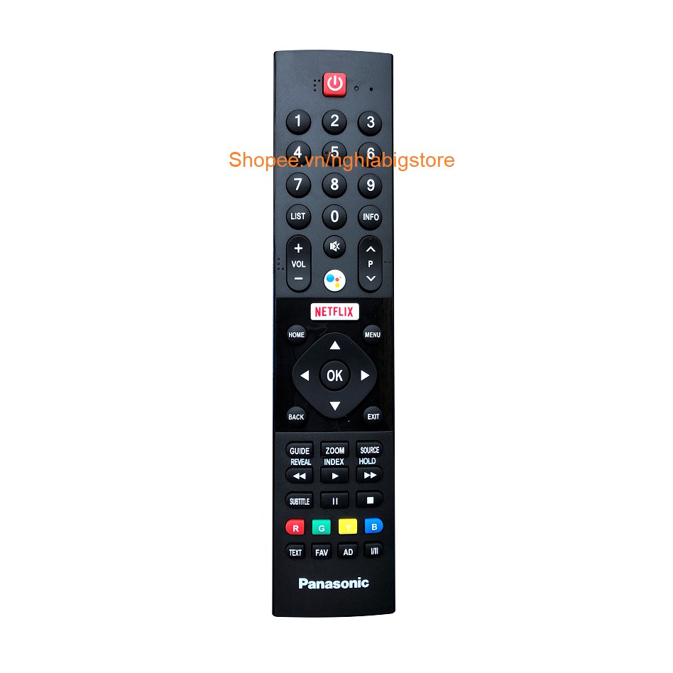 Remote Điều Khiển Tivi Panasonic Nhận Giọng Nói, TV Thông Minh Android-Hỏa tốc