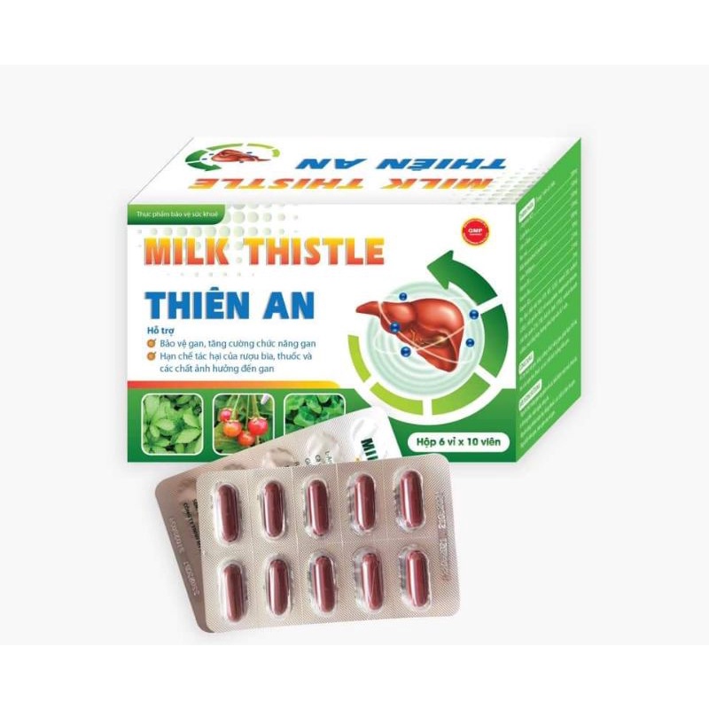 MILK THISTLE THIÊN AN ..GIẢI ĐỘC GAN