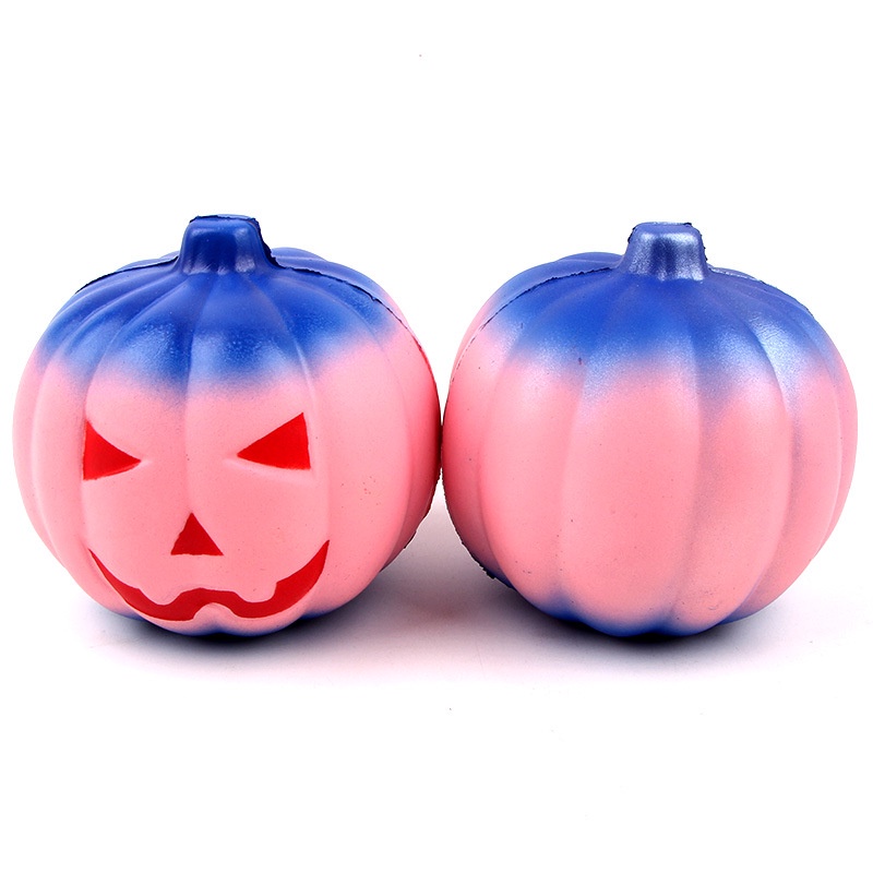 Đồ Chơi Squishy Chính Hãng Hình Quả Bí Ngô Halloween Siêu Chậm Tăng Tặng Kèm Bao Bì