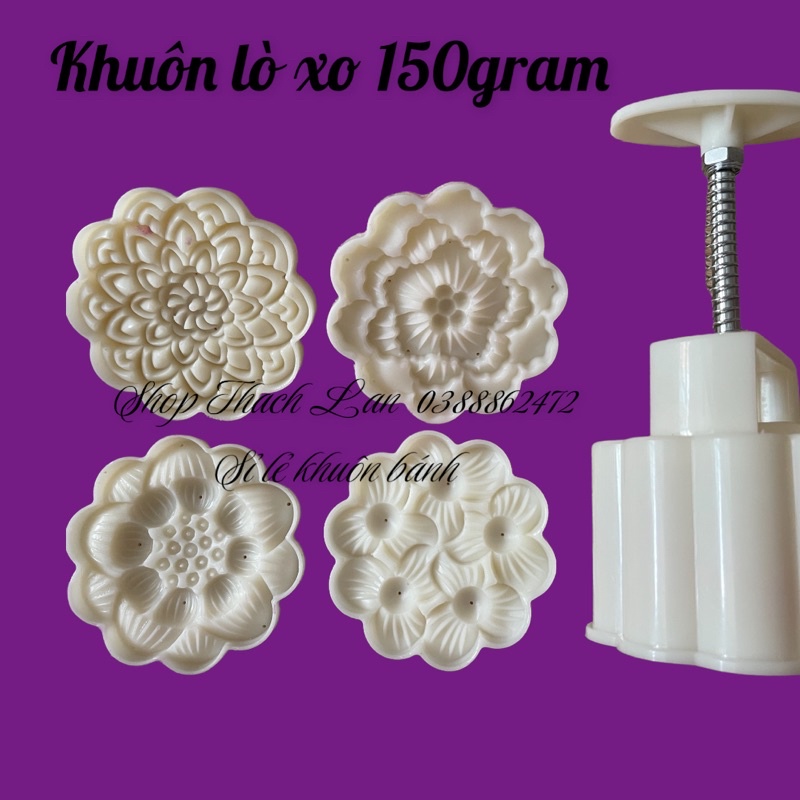 Khuôn lò xo 4 mặt sen-tháp