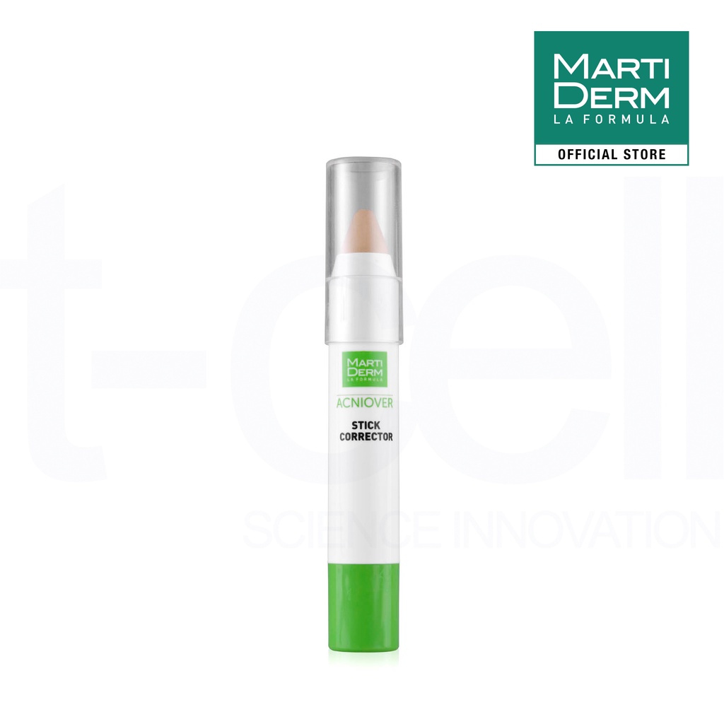 Bút che khuyết điểm & làm giảm mụn - MartiDerm Acniover Cover Stick Corrector (15ml)