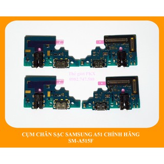 Cụm sạc Samsung A51 chính hãng A515F | Cụm đuôi sạc, tai nghe, Micro Samsung A51