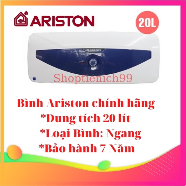 Bình Nóng Lạnh Ariston Blu 15L 20L 30L Hàng Chính Hãng Giá Rẻ, Hỗ Trợ Lắp Đặt Trong Ngày.