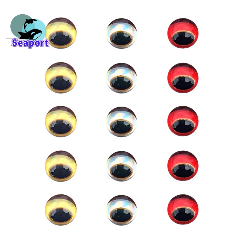 Bộ 20 Mắt Cá 3D 3MM Đến 6MM (Túi)