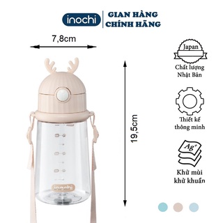 Bình nước trẻ em inochi goki rudy 450ml