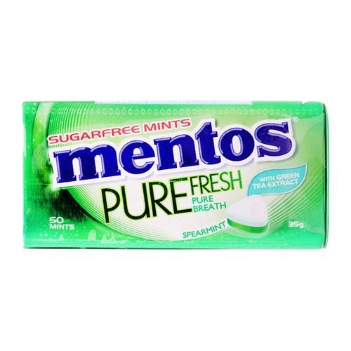 Kẹo Cứng Không Đường Mentos Hương Spearmint 35G