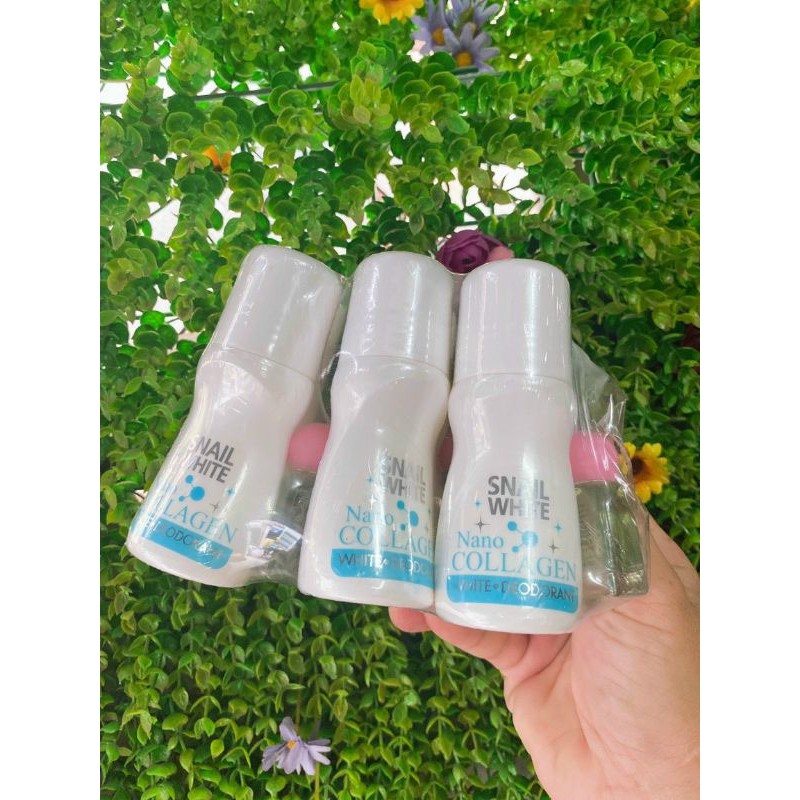 LĂN KHỬ MÙI NÁCH THÁI LAN SNAIL WHITE TẶNG KÈM NƯỚC HOA MINI