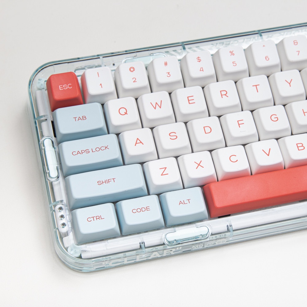 135 Phím Salmon Keycap MDA Cấu hình PBT Dye Sub Bàn phím cơ học Keycap