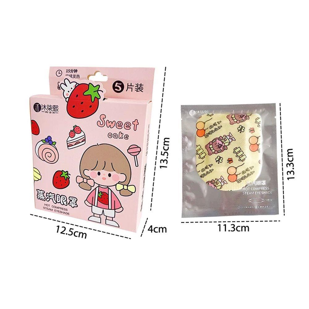 Mặt Nạ Xông Hơi Mắt Hình Thỏ Hoạt Hình Xinh Xắn