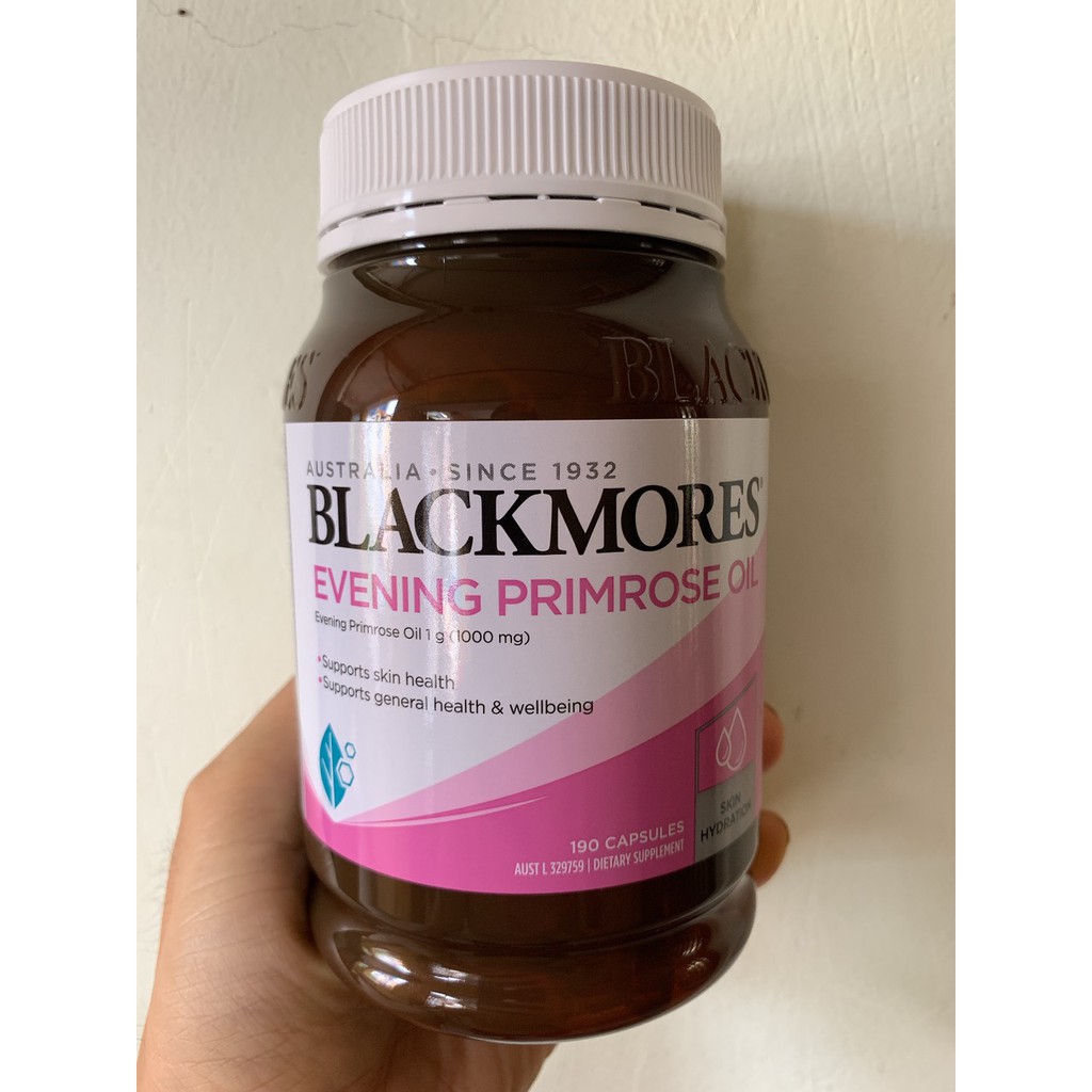 Tinh dầu hoa anh thảo Evening Primrose Oil Blackmores, 190 viên