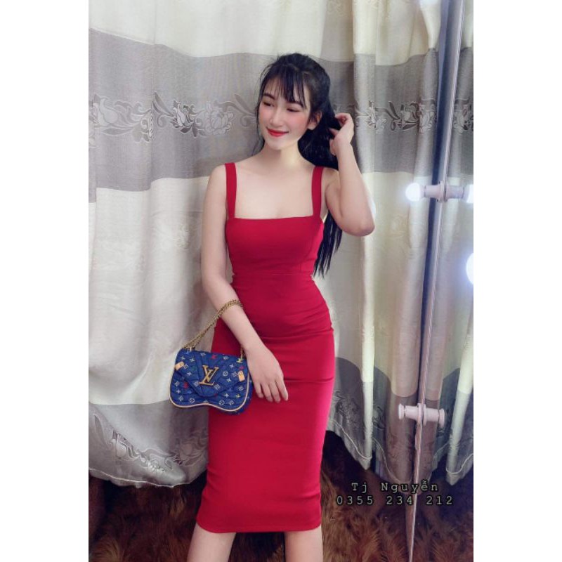 body 2 dây cúp ngực
