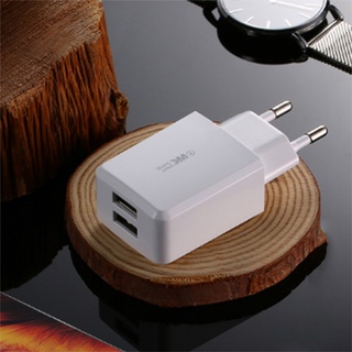 Củ sạc nhanh 2 cổng USB- WK  U56, công suất 10W (5V-2A)