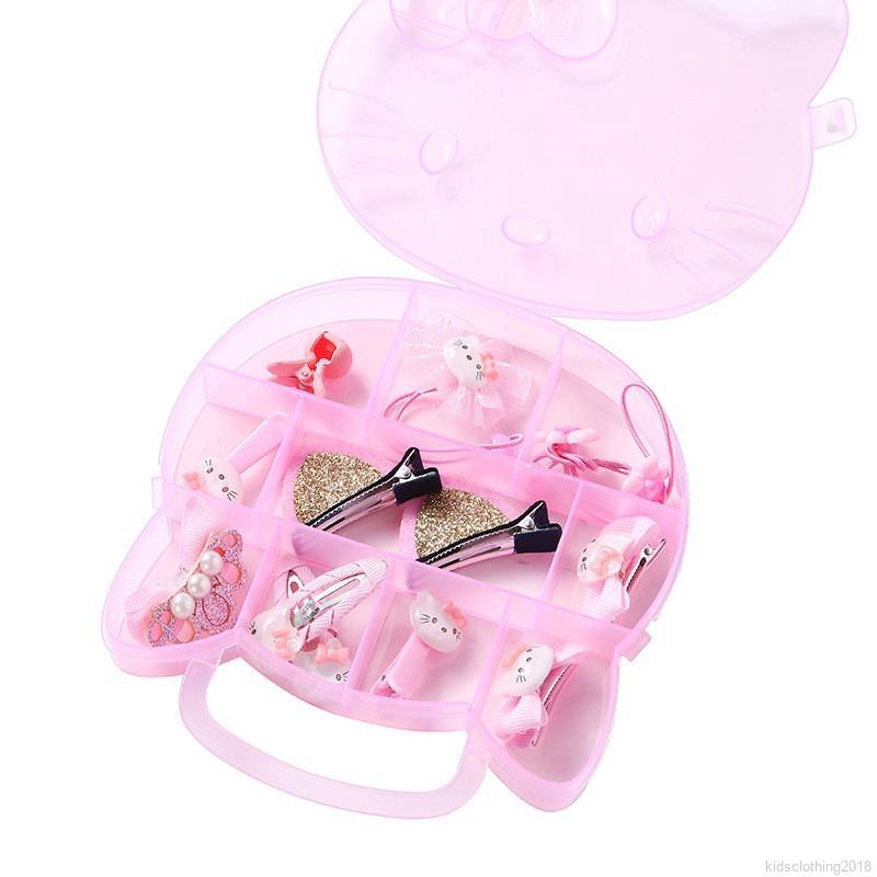 Kẹp Tóc Hello Kitty Dễ Thương Cho Bé Gái