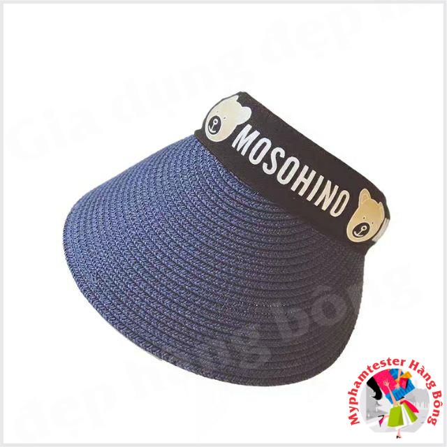 Mũ cói lưỡi trai cho bé gái