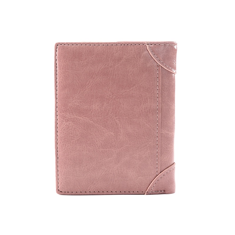 Ví Ngắn Dạng Gập Có Khóa Kéo Thời Trang Cho Học Sinh