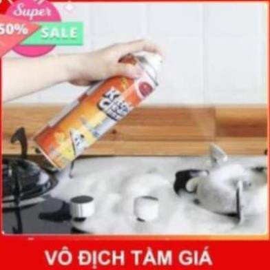 Chai Xịt Tẩy Đa Năng Kitchen Cleaner 500ml - Dạng Bọt Tuyết - Siêu Sạch