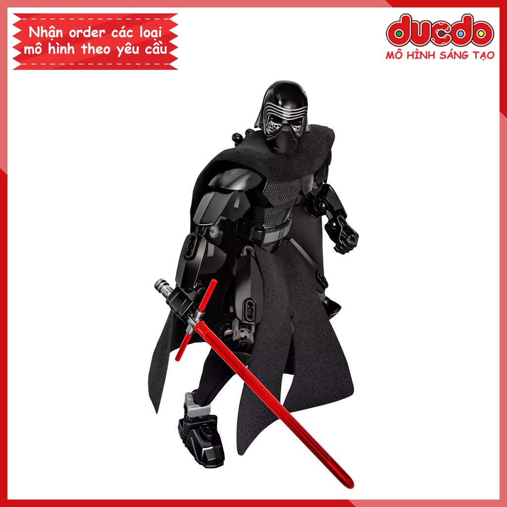 (Đóng túi) KSZ606 -2 Lắp ghép nhân vật Kylo Ren - Đồ chơi Xếp hình Mô hình Minifigures Star wars 75117