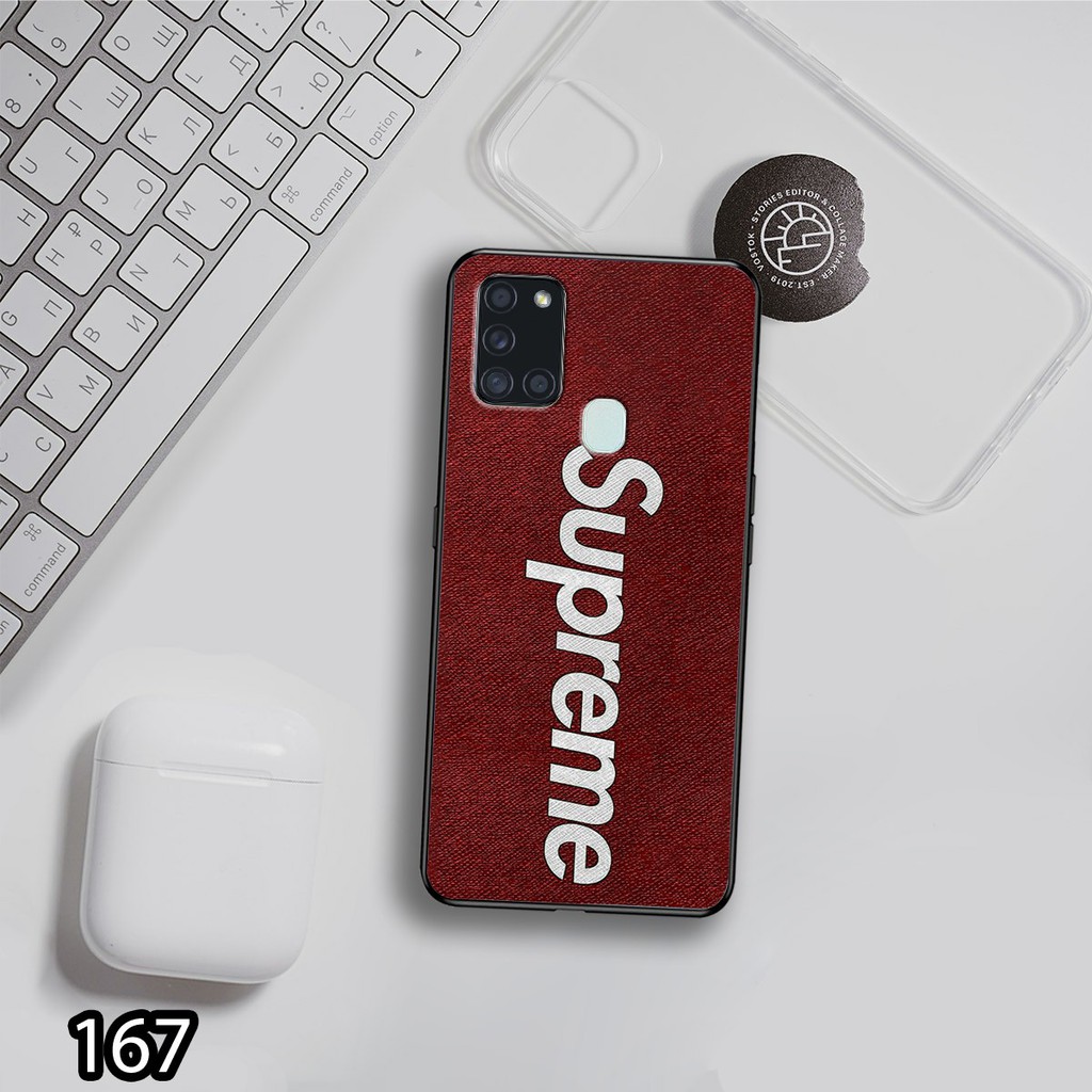 Ốp lưng Samsung A11/A21/A21S  in hình Logo ŠUPŘËMĘ siêu đẹp, độc, lạ_KINGSTORE.HN_Ốp SS A11/A21/A21S
