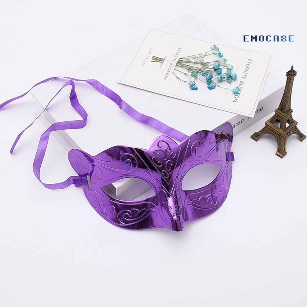 Mặt Nạ Hóa Trang Halloween Hình Bướm Nửa Mặt Cho Bé Gái