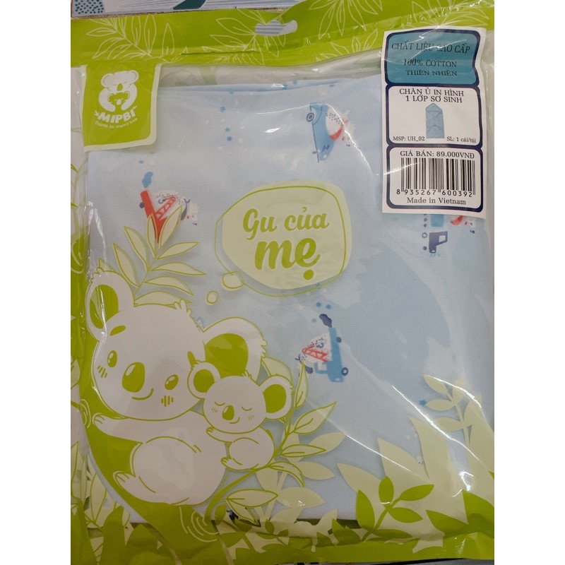 (Hà Nam)Chăn ủ (ủ kén) cotton có mũ 1 lớp/2 lớp MipBi