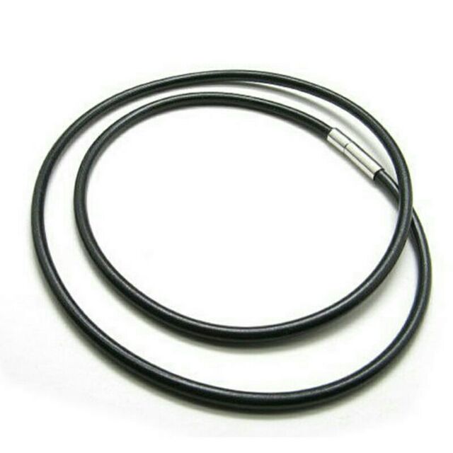 Dây da đen bọc inox-DM12