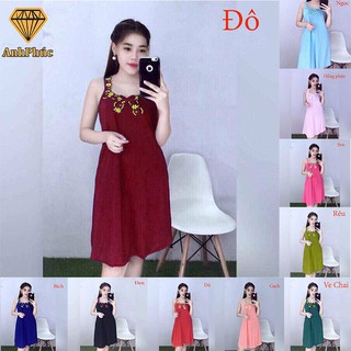 Đầm ngủ thun lạnh giá rẻ Anh Phúc + Đầm Bản Ren