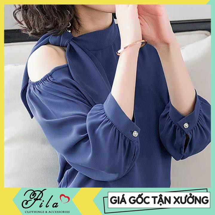 [Giá gốc tận xưởng] ÁO KIỂU NỮ CÔNG SỞ THẮT NƠ DUYÊN DÁNG