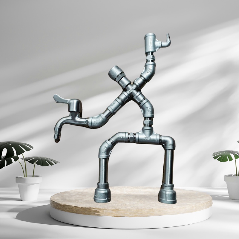 Co điếu inox 304 phi 13 17 21 27 cút nối góc 90 độ ren trong ren ngoài 1/4 3/8 1/2 3/4 chất liệu bằng thép không gỉ