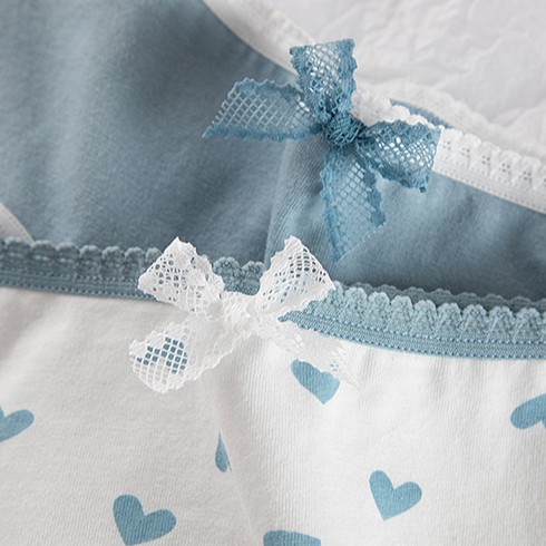 Quần Lót Cotton Cao Cấp Sọc Caro Đính Nơ Dễ Thương QL27 | BigBuy360 - bigbuy360.vn