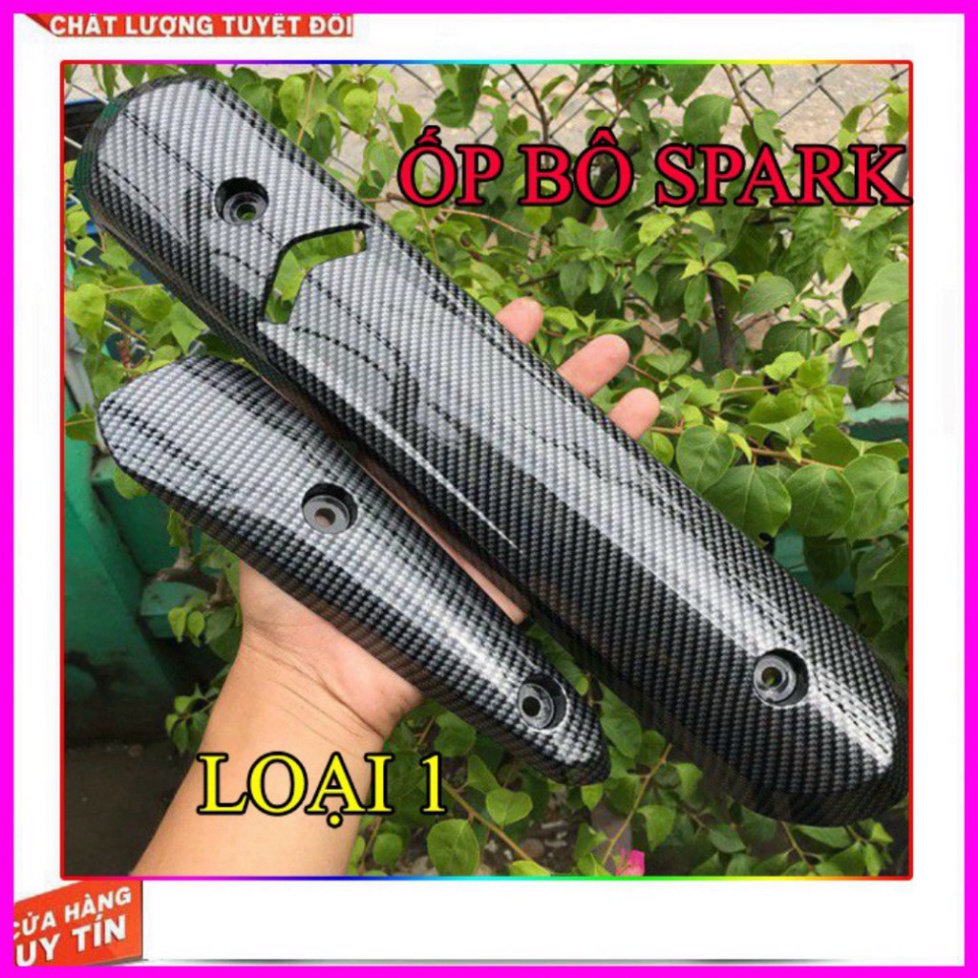 Ốp Pô Spark Vân Carbon Nhựa ABS Cao Cấp Chế Gắn Nhiều Loại Xe:  Winner V1, Winner X, Exciter, Sirius, Taurus, Jupiter