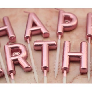 Nến HPBD hồng phấn