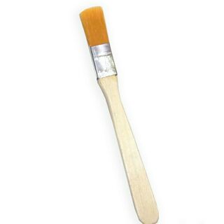 Chổi quét bánh sợi cước vàng cán gỗ