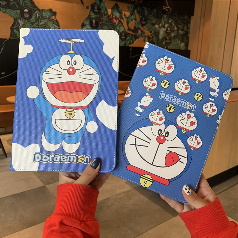 【3 【3】Ốp Lưng Doraemon Cho Apple IPad Air4 Pro 7.9 9.7 10.5 11 10.2 10.9" Inch Mini 1/2/3/4/5 2017/2018/2019/2020