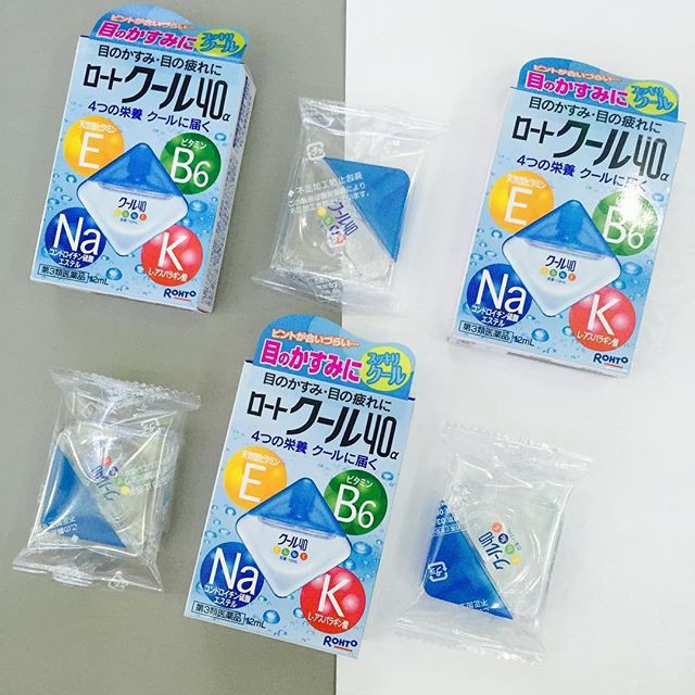 [ĐỦ BILL ✅ ] Thuốc nhỏ mắt Vitamin Rohto Nhật Bản - Chai 12 ml
