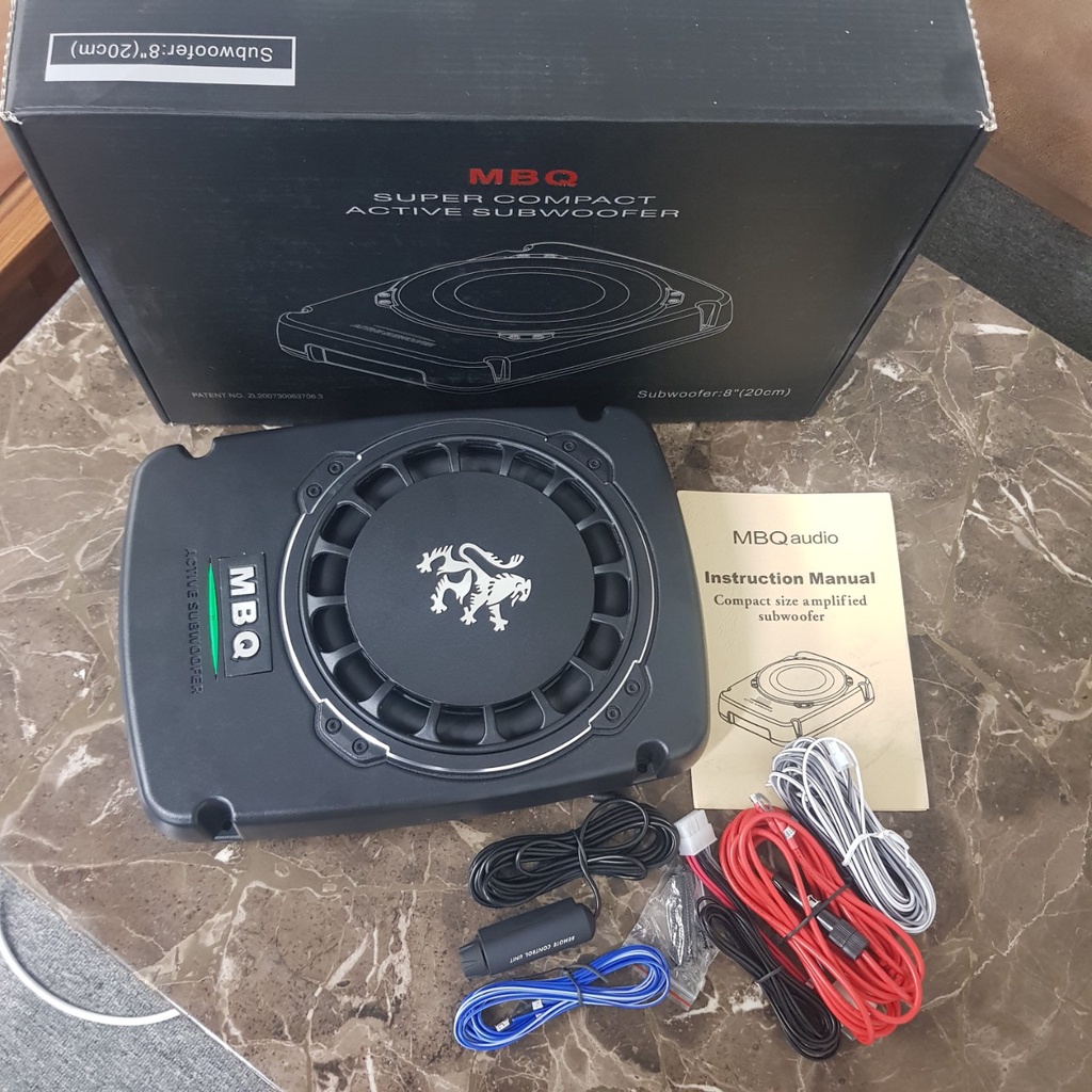 Loa Bass siêu trầm đặt gầm ghế xe hơi, ô tô MB-8RL - Bảo hành 12 tháng