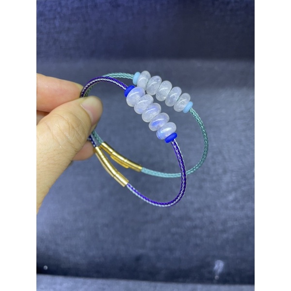 Vòng tay Đồng điếu Moonstone VIP 8mm