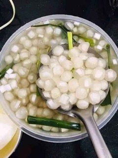 Combo chè bột lọc dừa