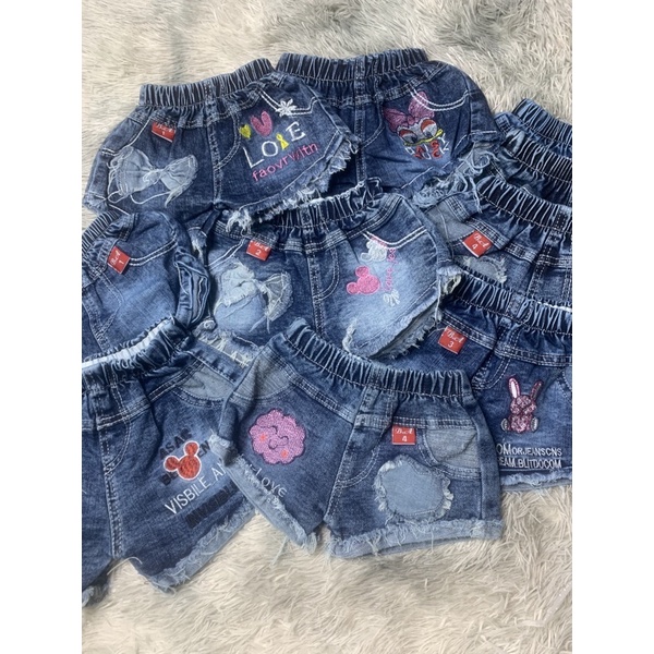 Quần short Jean bé gái size từ 8-20kg ảnh thật shop tự chụp chất đẹp