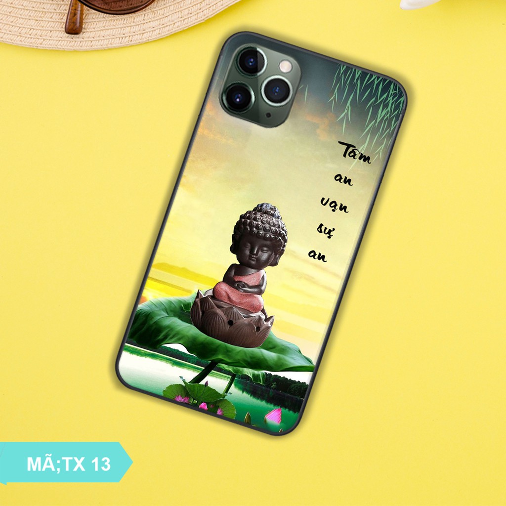 ỐP lưng kính 3D IPHONE 11-11 PR0-11PROMAX, ỐP điện thoại in hình chú tiểu tâm an shop.viet9