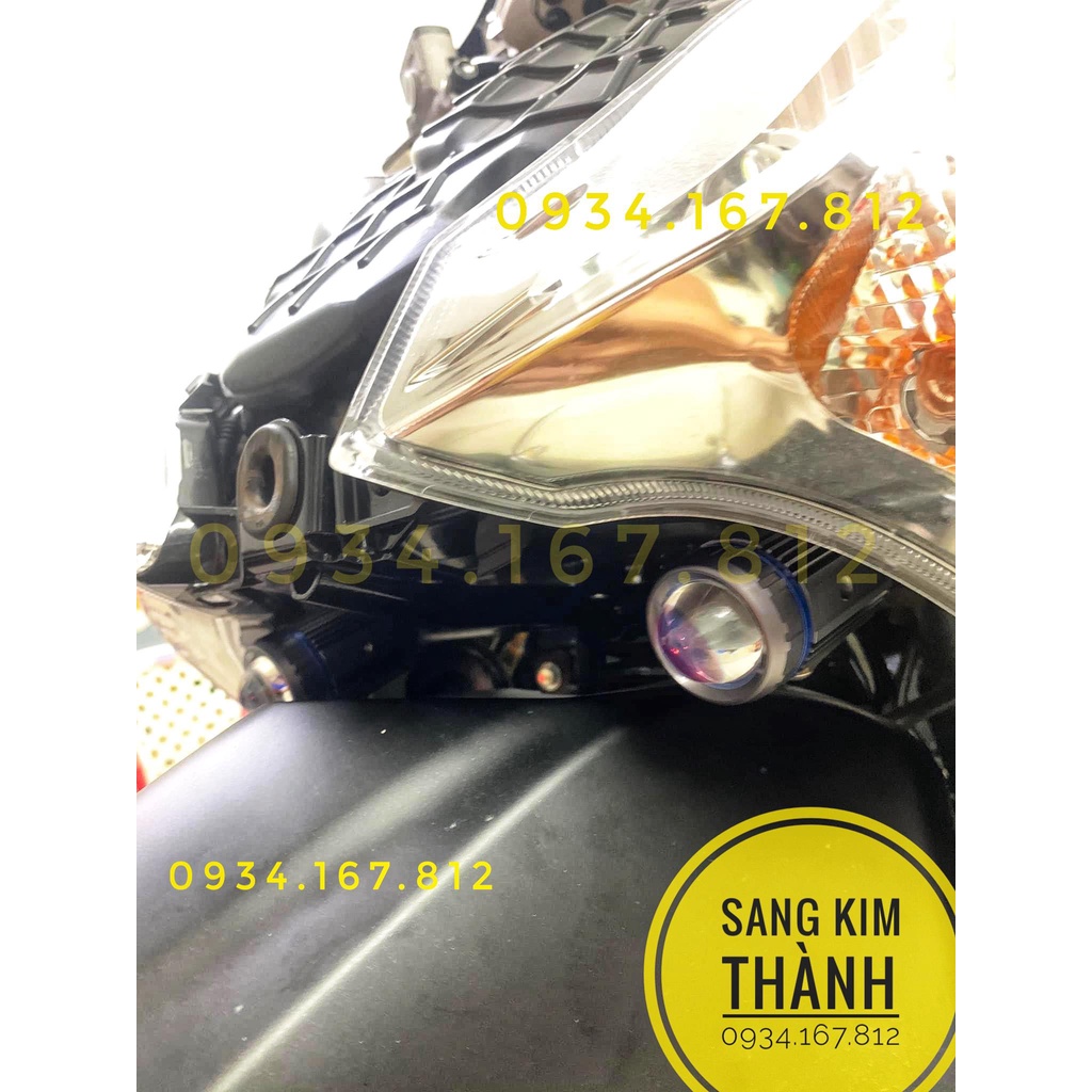 Pad Lắp Đèn TRợ Sáng Bi Cầu Mini Xe FUTURE 2019 2020 2021 2022 2023