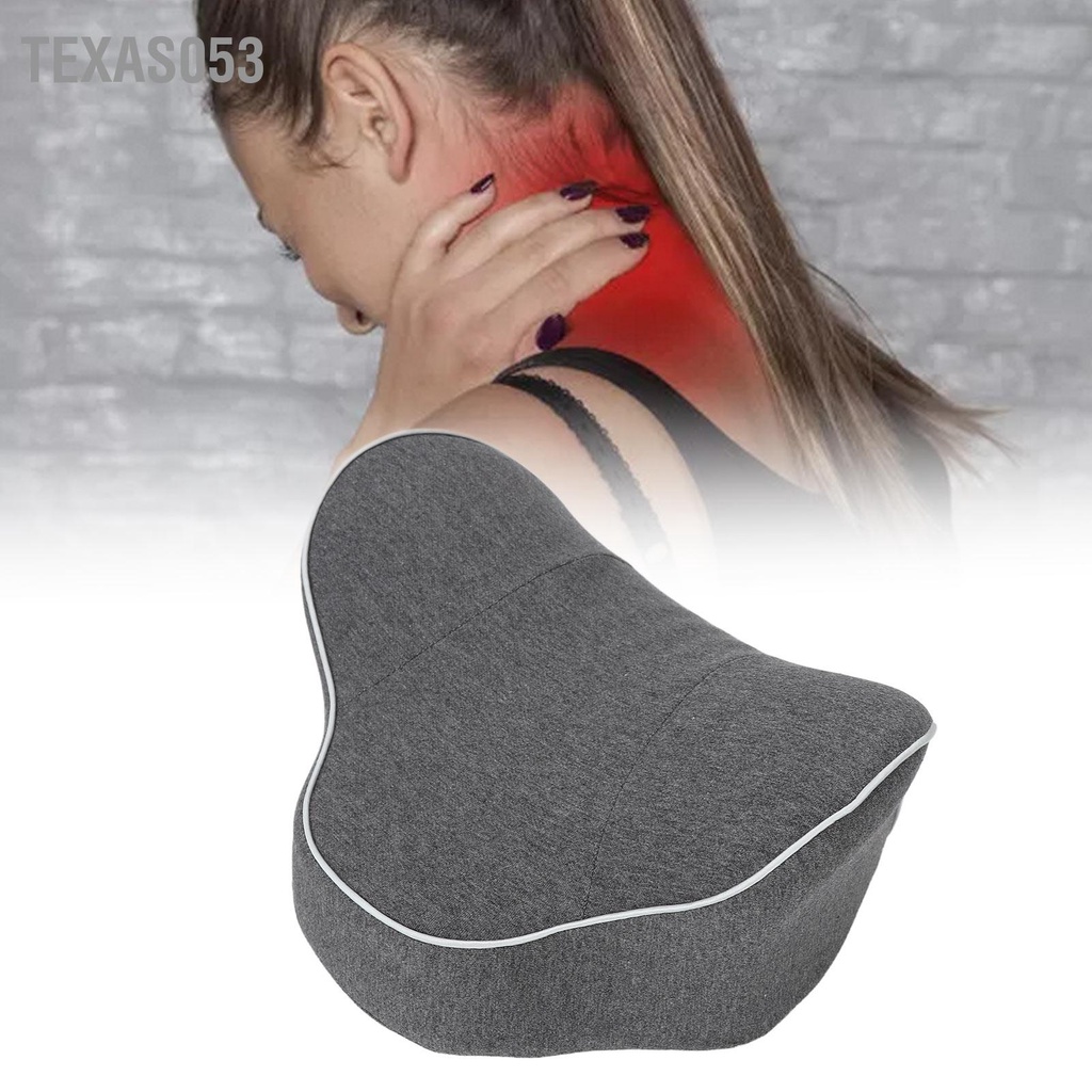 [Hàng Sẵn] Gối Mát Xa Cổ Thư Giãn Giảm Đau Tiện Dụng có độ đàn hồi cao thoải mái Căng cột sống cổ Điều chỉnh cột sống【Texas053】