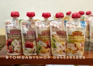 Váng sữa hoa quả Heinz custard