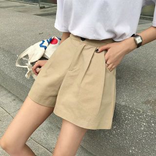 QUẦN SHORT KAKI CẠP CAO_LƯNG CHUN Hót