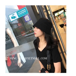 Mũ Vải Xô Bucket Retro Ulzzang Phong Cách Hàn Quốc Thời Trang Mũ Vải Xô Bucket Kiểu Dáng Thời Trang