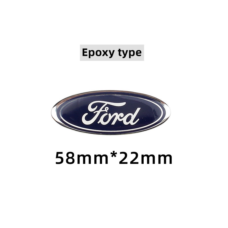 Miếng Dán Logo Trang Trí Vô Lăng Xe Hơi Ford Territory Ecosport Everest