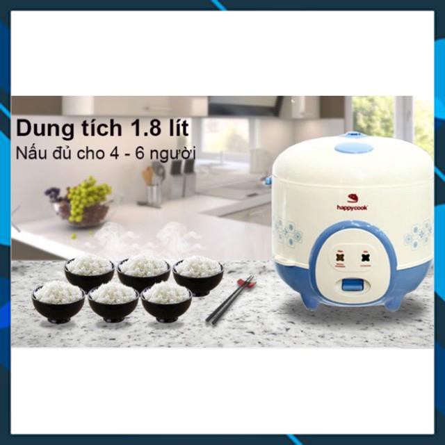 Nồi Cơm Điện mini Happy Cook (0.6L - 1.2L) Nấu cơm là ngon - Bảo hành Chính hãng 12 tháng.