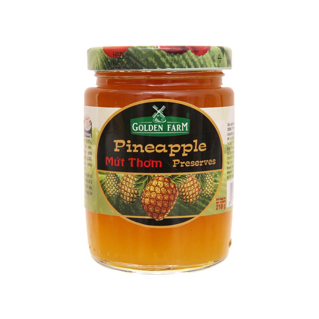 Mứt Golden Farm Thơm 210G