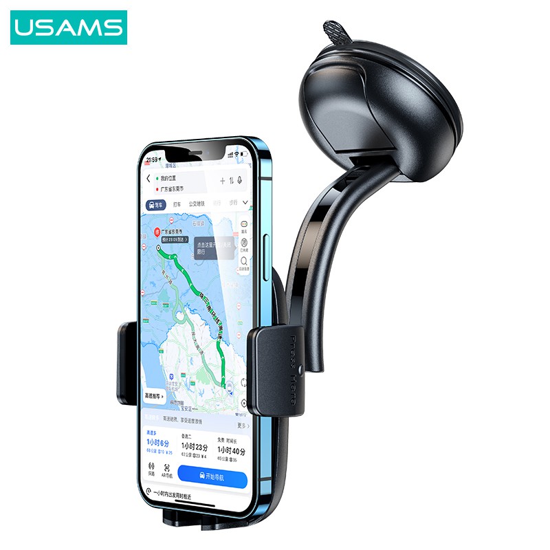 Giá đỡ điện thoại USAMS thiết kế tiện dụng cho xe hơi