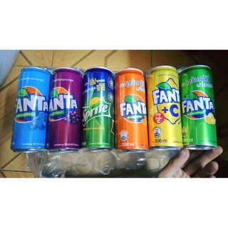 (Siêu khuyến mãi đón hè rộn rã) Lốc 6 lon nước ngọt fanta 330ml Mix đủ loại