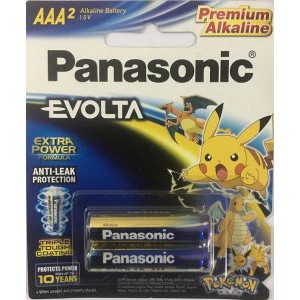 PIN AAA PANASONIC EVOLTA LR03EG/2B